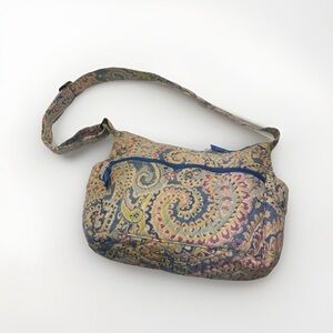 Vera Bradley Paisley Patterned Shoulder Bag